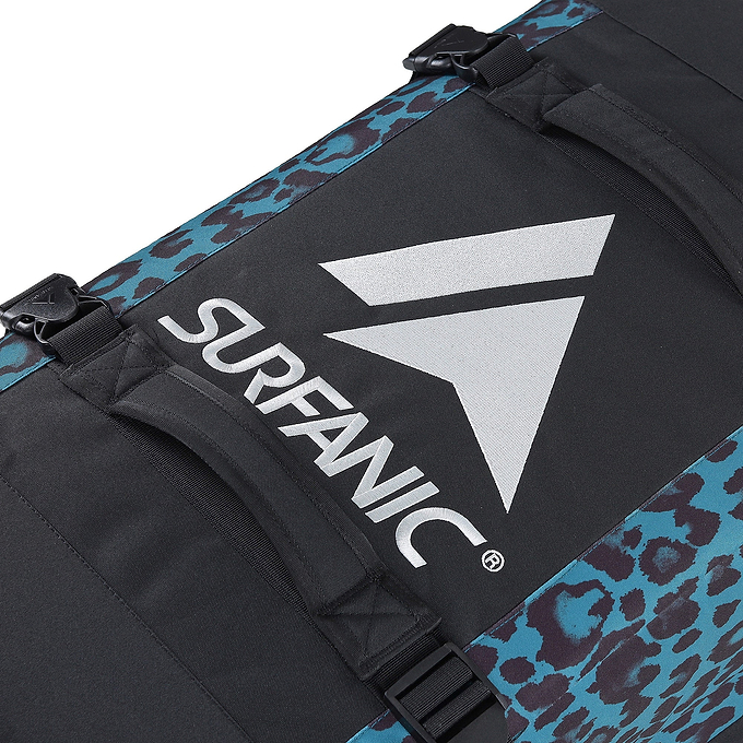 Surfanic Maxim 3.0 120L Roller Bag - Turquoise Jag