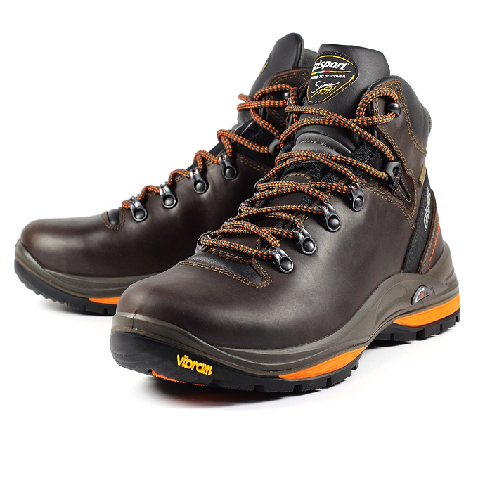 Grisport Saracen Mens Walking Boot - Brown