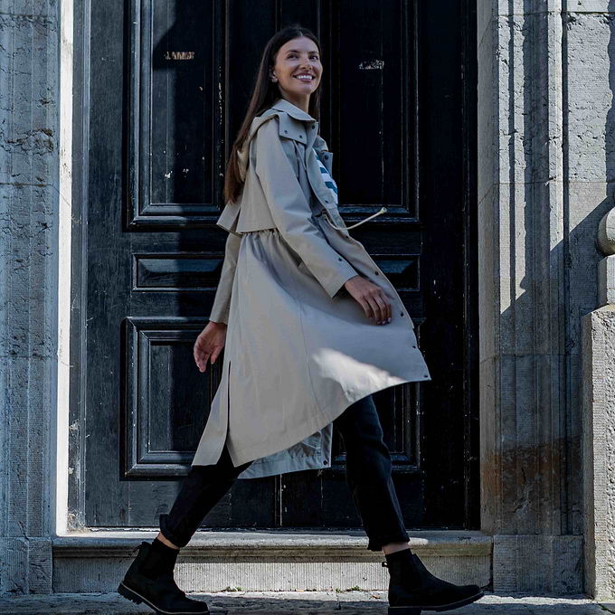 Alva Womens Waterproof Jacket Taupe – TOG24