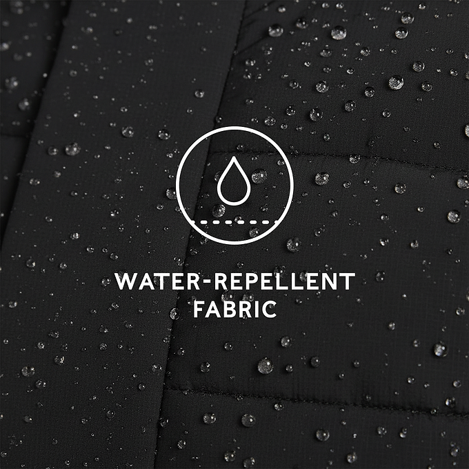 Sleight Womens Short Insulated Parka - Black