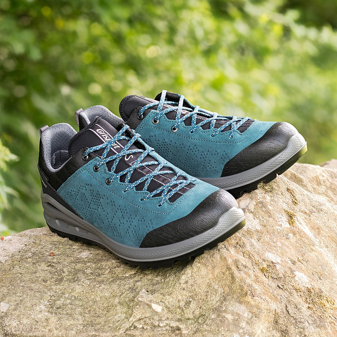 Grisport Phoenix Waterproof Walking Shoe - Teal