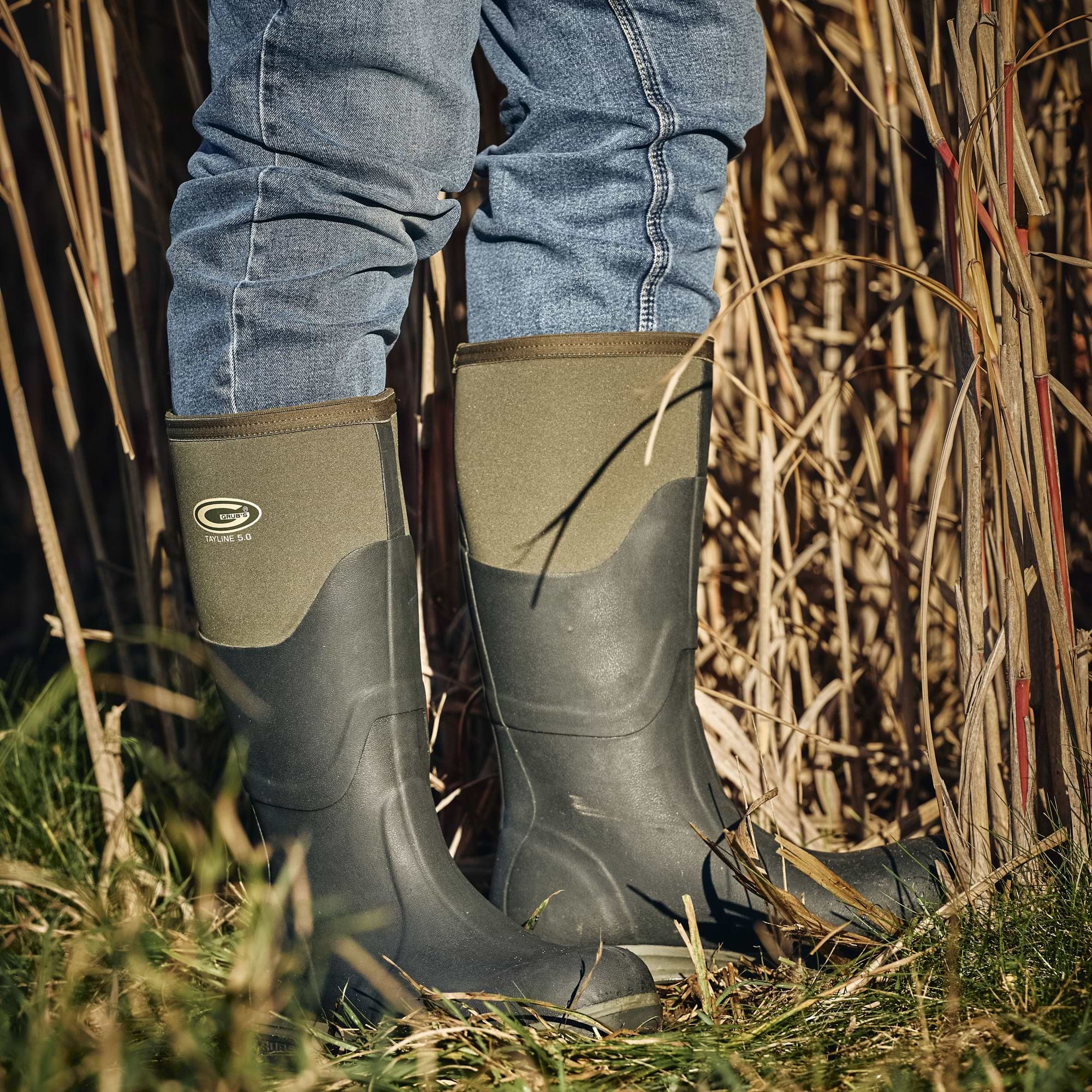 Mens green wellies hot sale