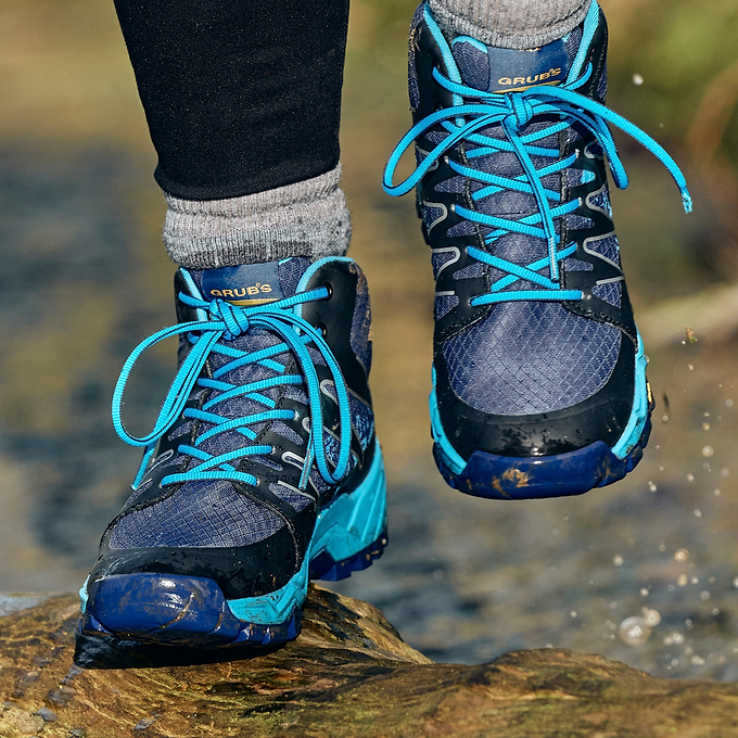 Grubs Boots Explore Unisex Walking Boots - Blue
