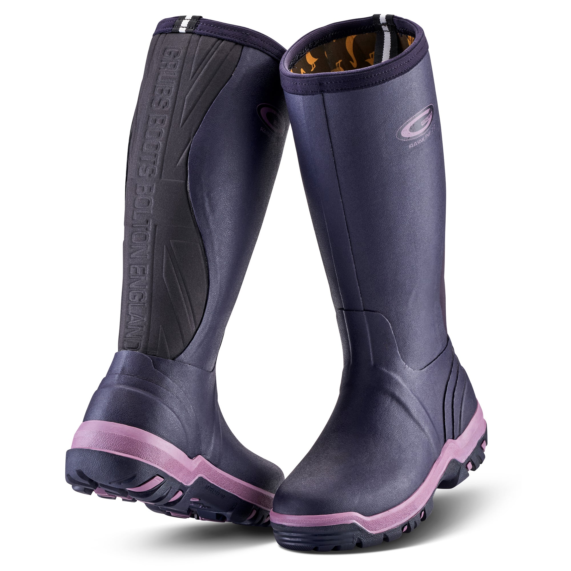 Purple wellington boots online