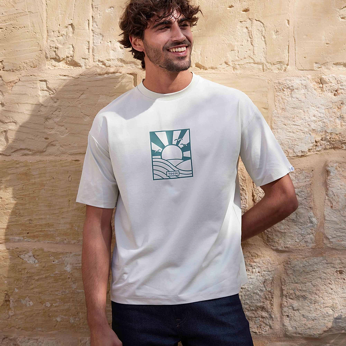 Varga Mens T-Shirt - Stone