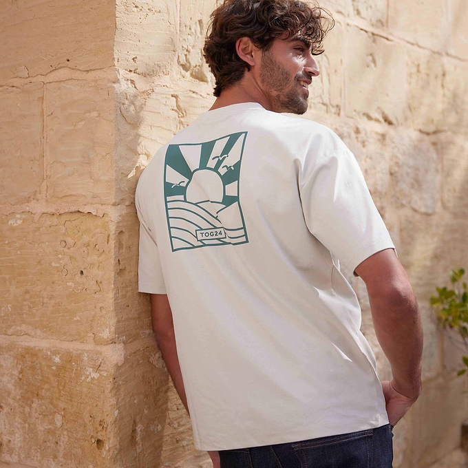 Varga Mens T-Shirt - Stone