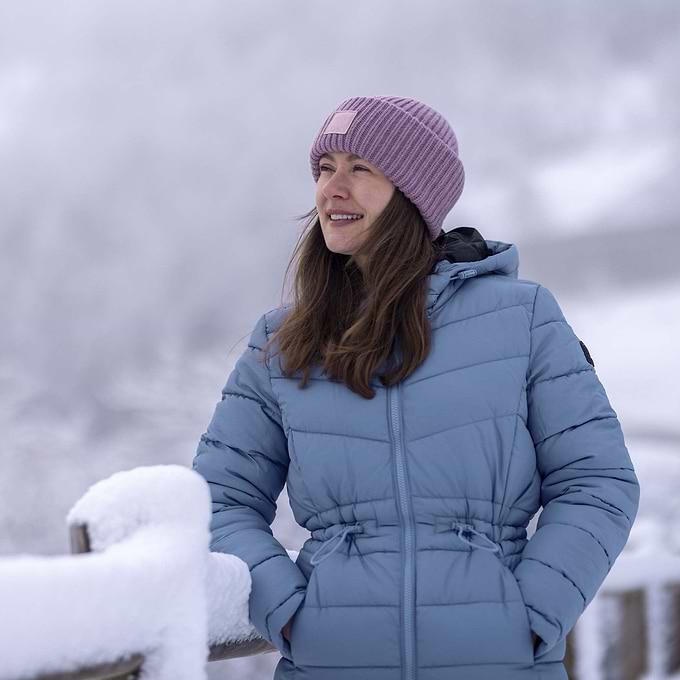 Anthorn Womens Padded Parka Misty Blue – TOG24 - Main Image