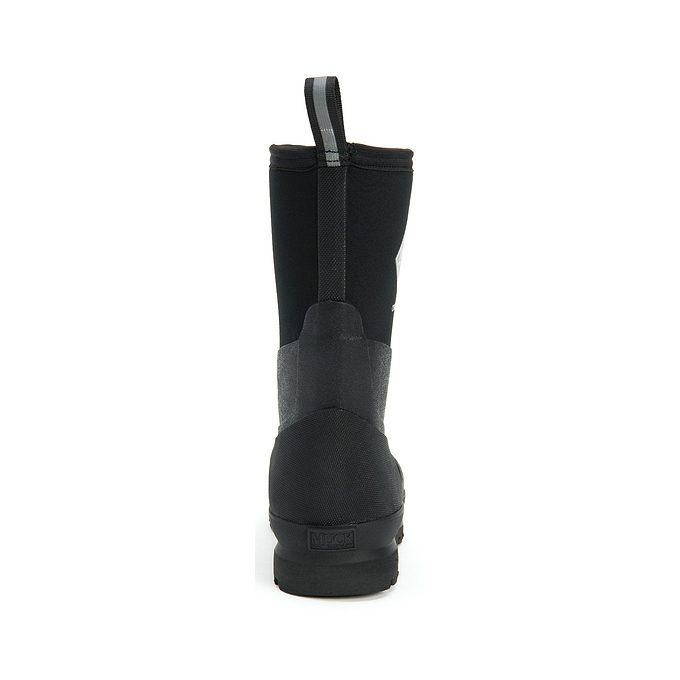 Muck Boots Chore Classic Mid Patterned Unisex Wellington - Black