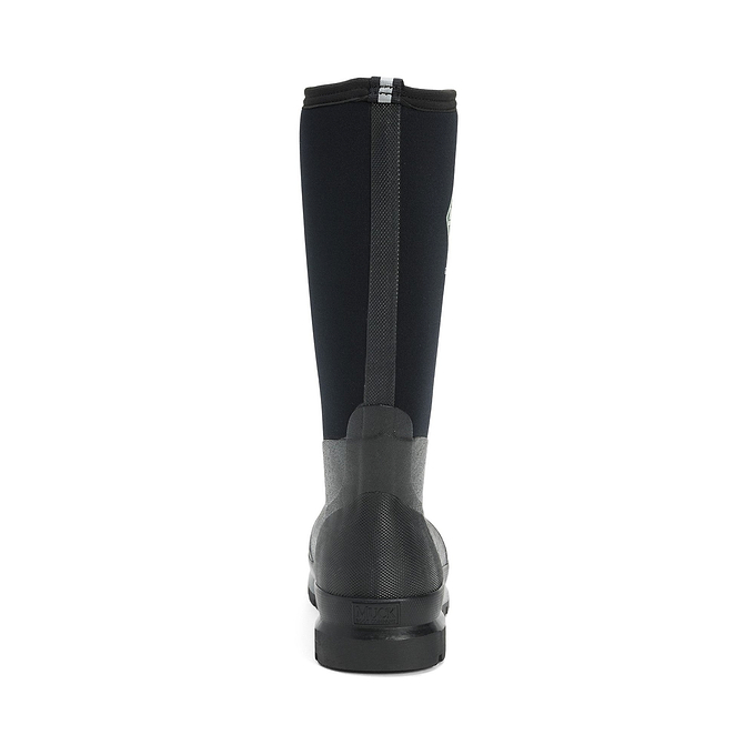 Muck Boots Chore Classic Hi Patterned Unisex Wellington - Black