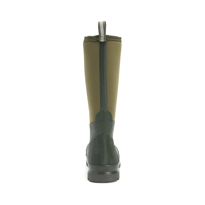 Muck Boots Chore Classic Hi Patterned Unisex Wellington - Moss