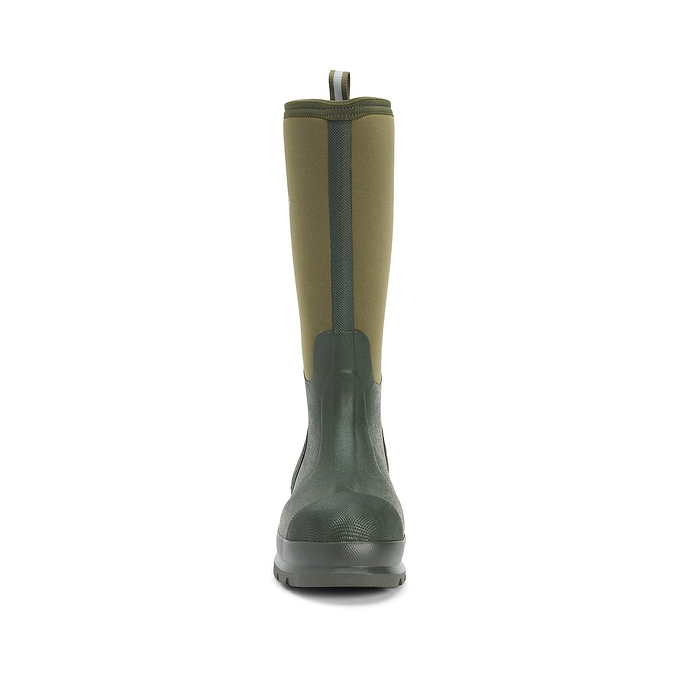 Muck Boots Chore Classic Hi Patterned Unisex Wellington - Moss