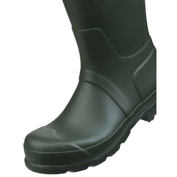 Hunter Original Side Adjustable Wellington Boots - Dark Olive