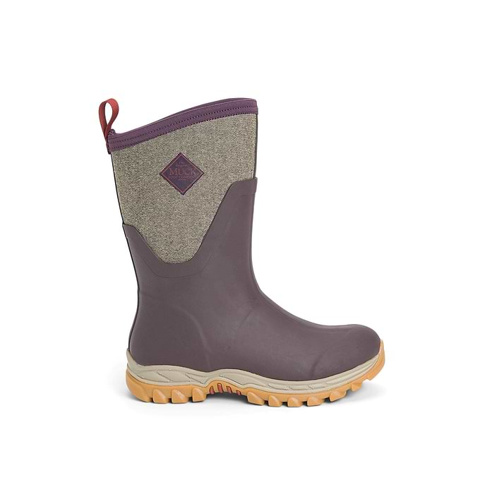 Muck Boots - Arctic Sport Mid Wellington Boots - Wine