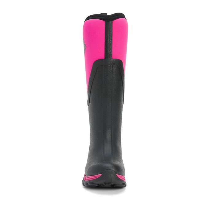 Muck Boots MB Arctic Sport II Tall Wellingtons - Black/Pink