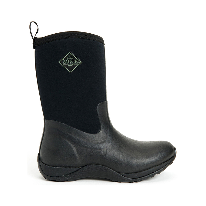 Muck Boots Arctic Weekend Pull On Womens Wellington - Black