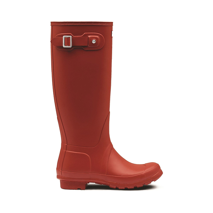 Hunter Original Tall Womens Wellington Boots - Military Red