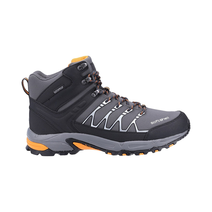 Cotswold Abbeydale Mens Mid Hiker - Grey/Orange