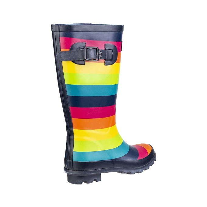 Cotswold Rainbow Kids Wellington Boots - Multicoloured