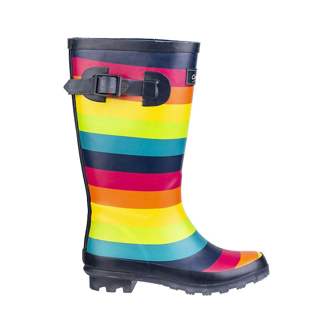 Cotswold Rainbow Kids Wellington Boots - Multicoloured
