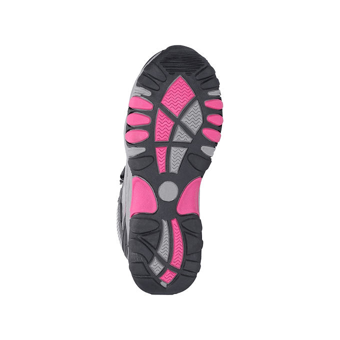 Cotswold Ducklington Kids Hiking Waterproof Boots - Grey/Pink