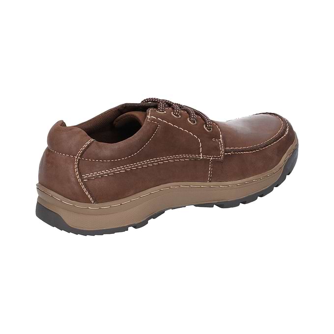 Hush Puppies Tucker Mens Lace Shoe - Brown