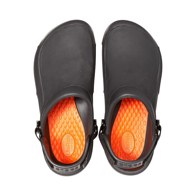 Crocs Bistro Pro Literide Unisex Slip On Clog - Black