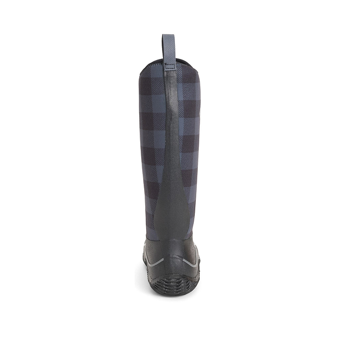 Muck Boots Hale Womens Wellington - Black/Grey Plaid
