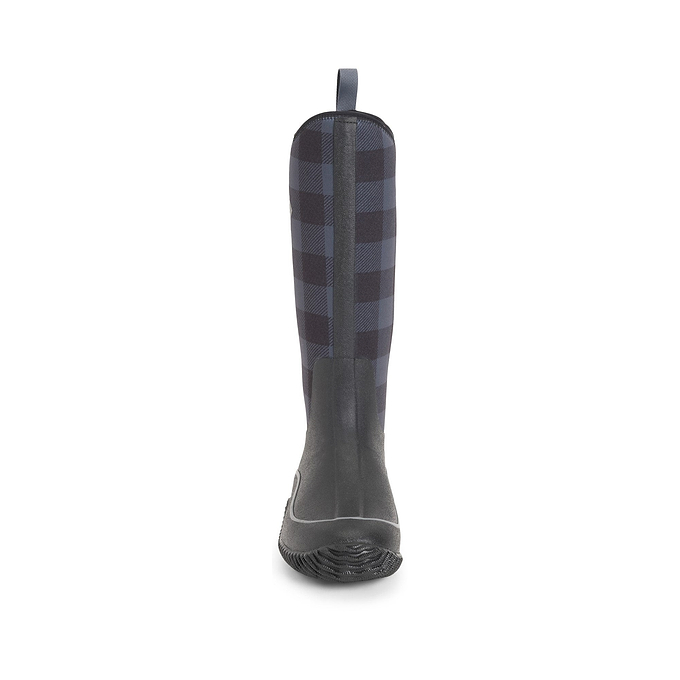 Muck Boots Hale Womens Wellington - Black/Grey Plaid