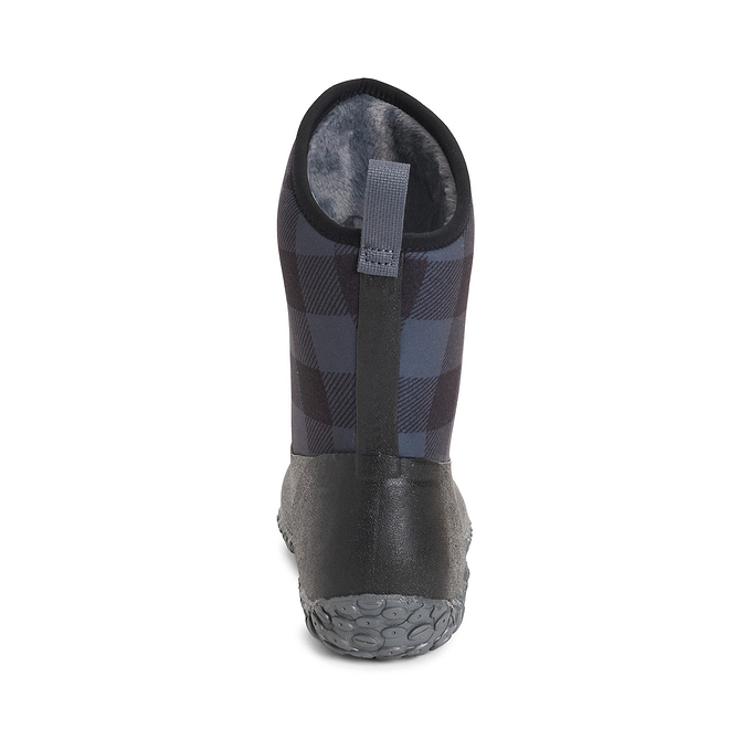 Muck Boots Muckster II Mid Womens Wellington - Black/Grey Plaid