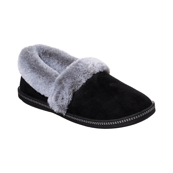 Skechers Cozy Campfire-Team Toasty Womens Slippers - Black