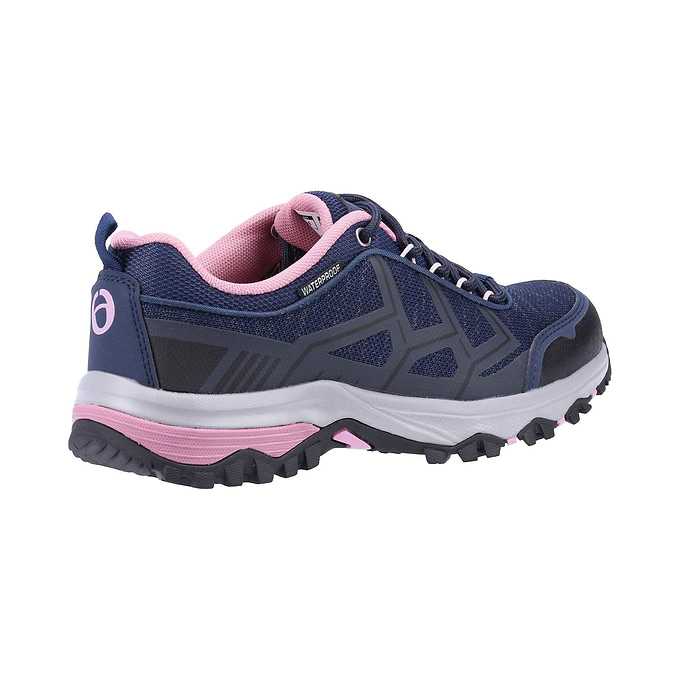 Cotswold Wychwood Recycled Womens Walking Shoe - Navy/Pink