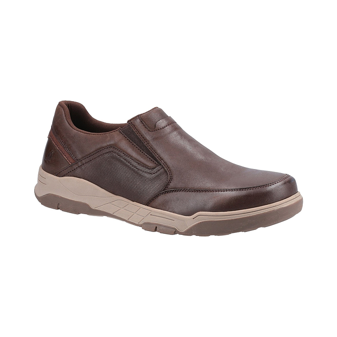 Hush Puppies Fletcher Mens Shoe - Coffee