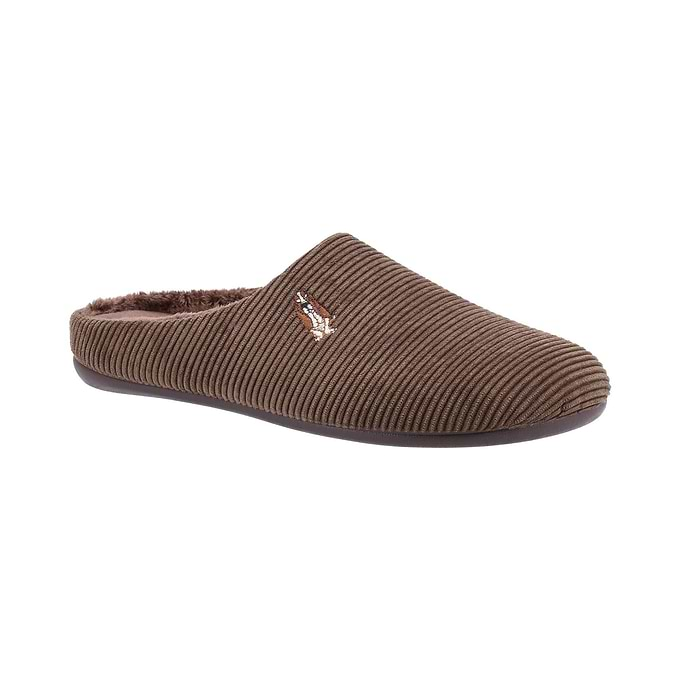 Hush Puppies Reid Slipper - Chocolate