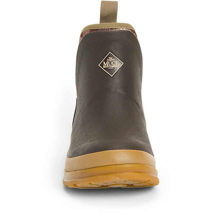 Muck Boots Originals Ankle Wellingtons - Brown/Plaid/Gum