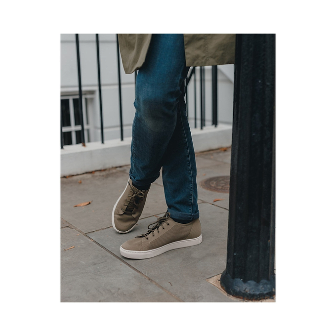Hush Puppies Good Mens Sneaker - Olive