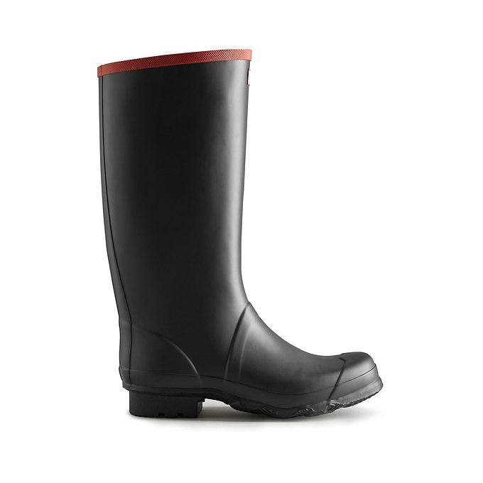 Hunter Argyll Full Knee Unisex Wellington - Black