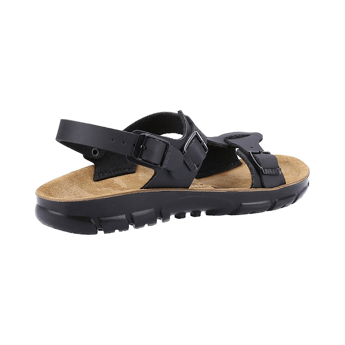 Birkenstock Saragossa Birko Flor Womens Sandal - Black