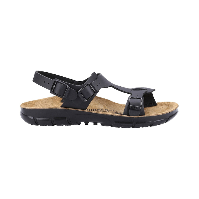 Birkenstock Saragossa Birko Flor Womens Sandal - Black