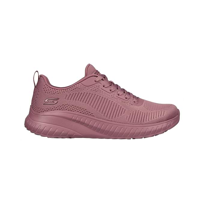 Skechers Bob Squad Chaos Face Off Womens Trainers - Raspberry