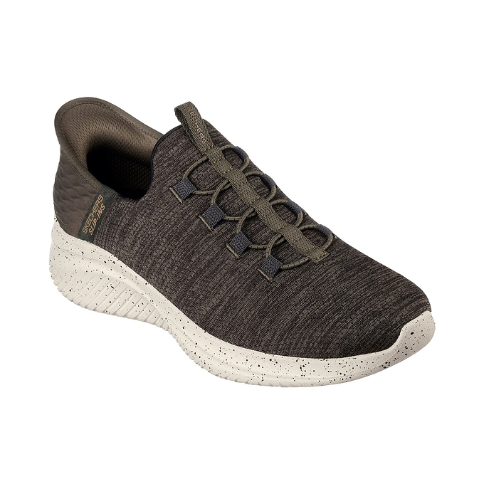 Skechers Ultra Flex 3.0 - Right Away Mens Trainers - Olive