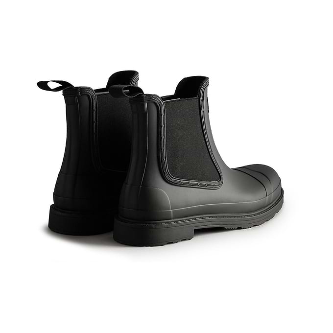 Hunter Commando Mens Chelsea Boots Black – TOG24 - Main Image