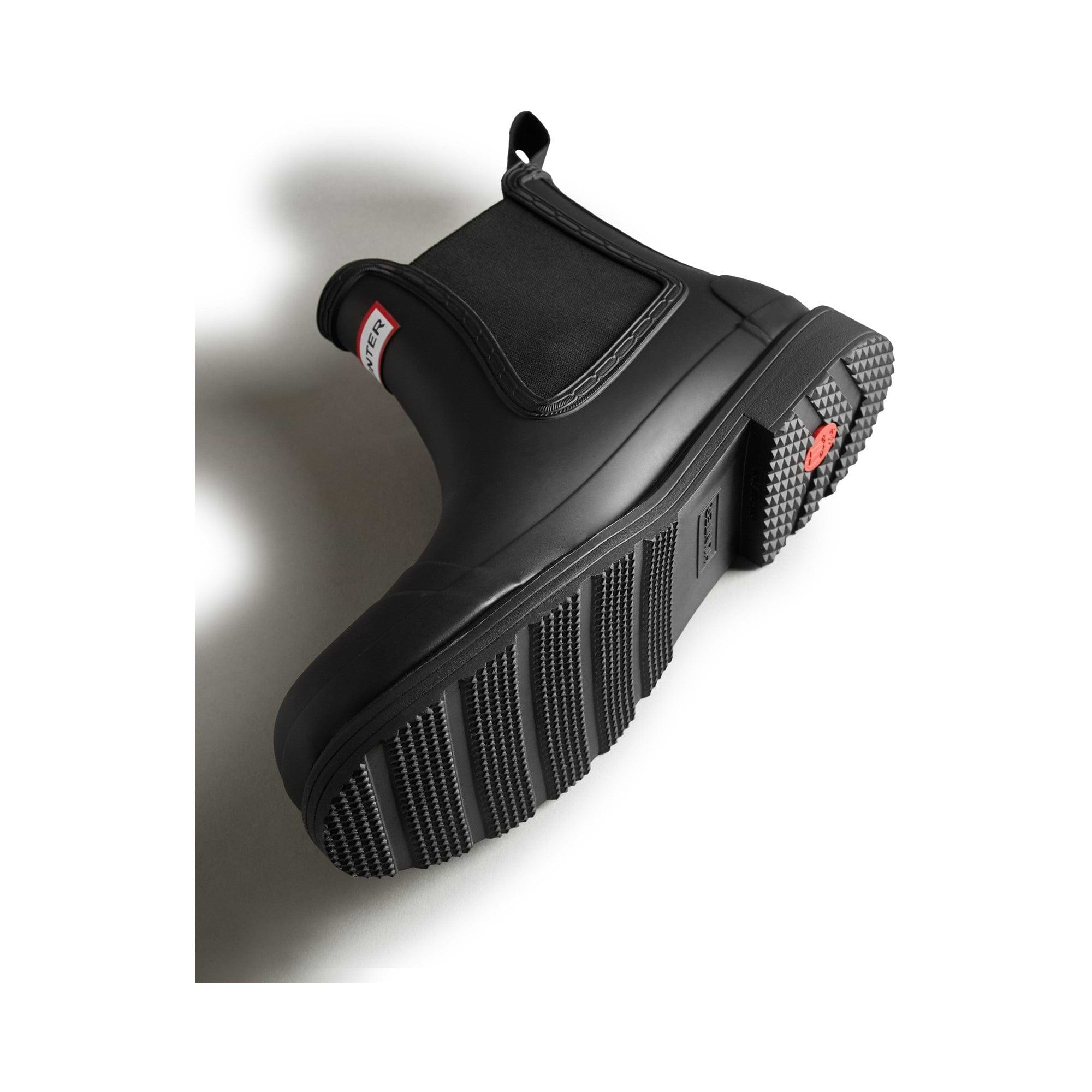 Hunter Commando Mens Chelsea Boots - Black – TOG24