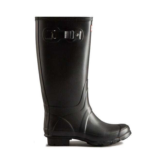 Hunter Huntress Womens Wide Leg Wellington Boots - Black