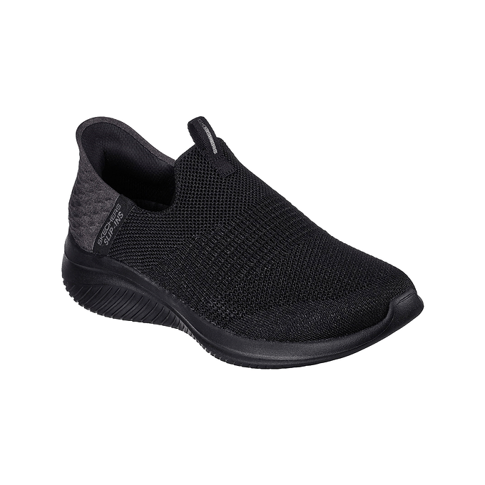 Skechers Ultra Flex 3.0 Smooth Step Womens Shoes - Black