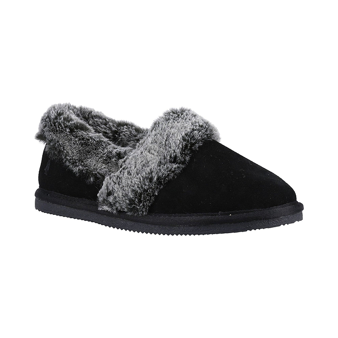 Hush Puppies Ariel Womens Slipper - Black