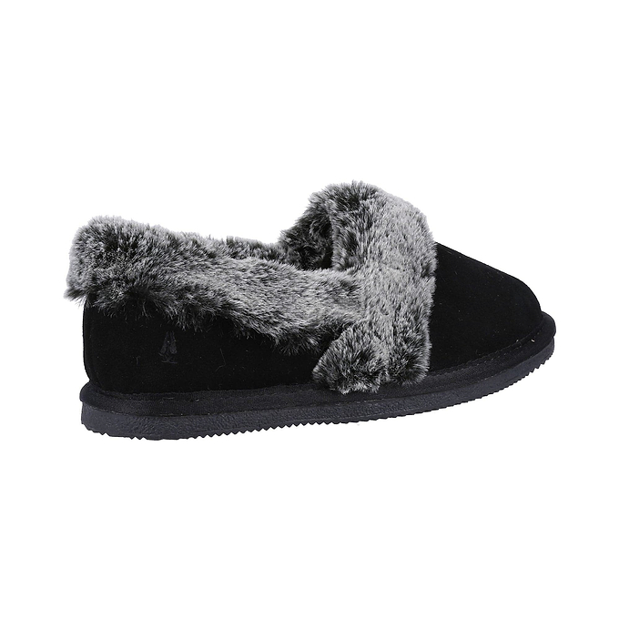 Hush Puppies Ariel Womens Slipper - Black