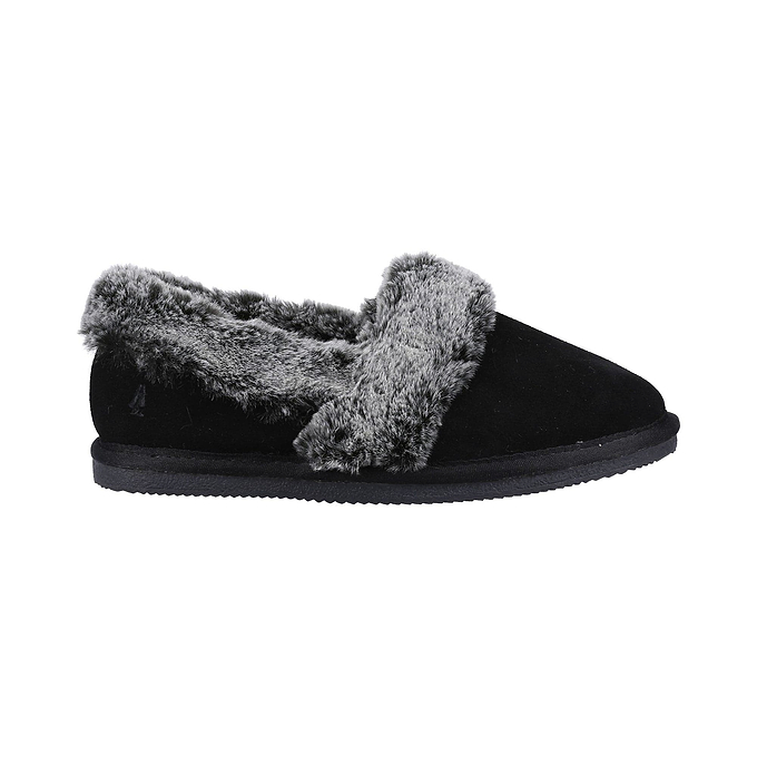 Hush Puppies Ariel Womens Slipper - Black