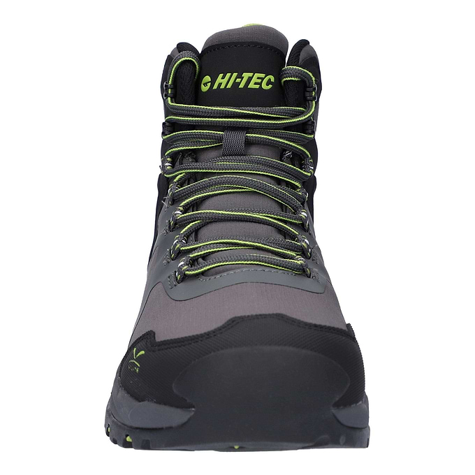 Hi-Tec V-Lite Psych Boots - Dark Grey/Lime