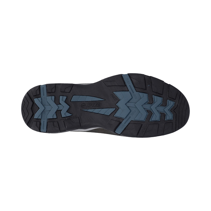 Hi-Tec Storm Wide Mens Boot - Charcoal/Grey/Majolica Blue