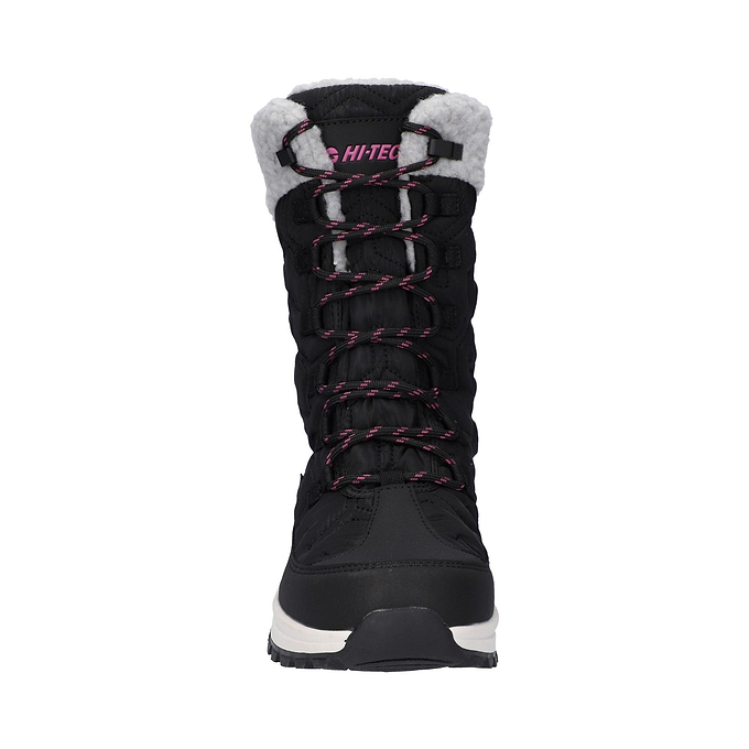 Hi-Tec Sophia Womens Boot - Jet Black/Festival Fuchsia